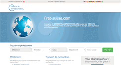 Desktop Screenshot of fret-suisse.com